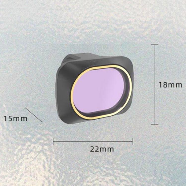 JSR-3655-08 ND16PL For DJI Mini 4K / Mini 2 / Mini 2 SE / Mini SE / Mavic Mini Filter