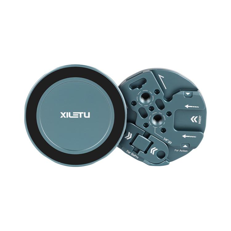 XILETU All-In-One Magnetic Phone Mount With 1/4-Inch Screw, Action, Cold Shoe, NATO Interfaces MI-1