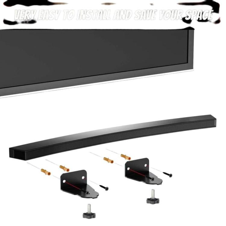 JJ-8007-B-0 2pcs For Samsung Curved Soundbar Wall Mount Speaker Bracket