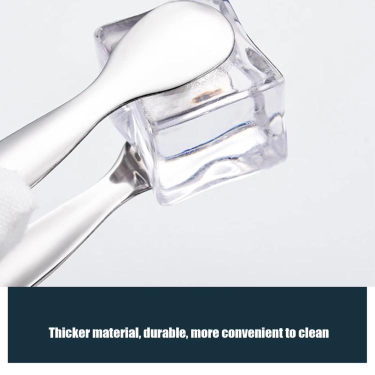 LsCook Small Round Head 304 Stainless Steel Ice Tongs Sugar Cube Clip