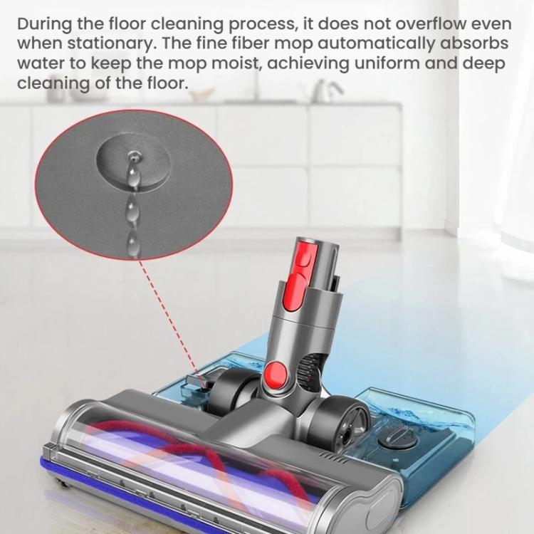 For Dyson V7/V8/V10/V11/V15/G5 Direct-Drive Floor Brush Water Tank with Mop Cloth