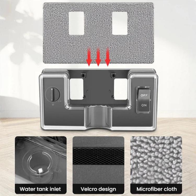For Dyson V7/V8/V10/V11/V15/G5 Direct-Drive Floor Brush Water Tank with Mop Cloth