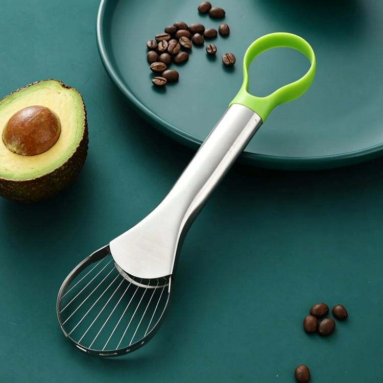 LsCook Dual-Ended Stainless Steel Avocado Slicer