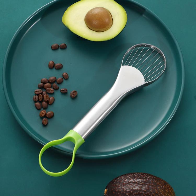 LsCook Dual-Ended Stainless Steel Avocado Slicer