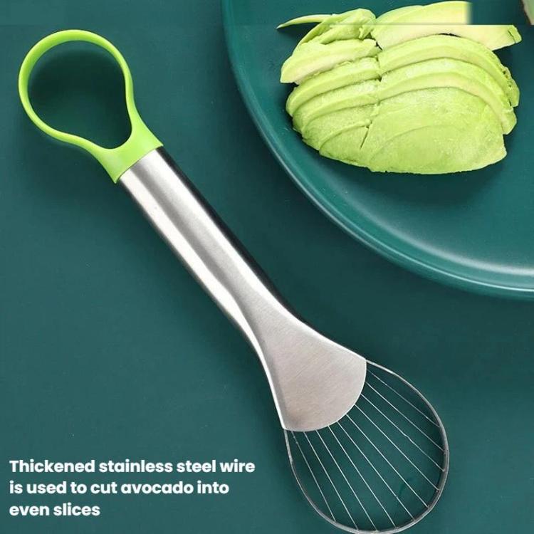 LsCook Dual-Ended Stainless Steel Avocado Slicer