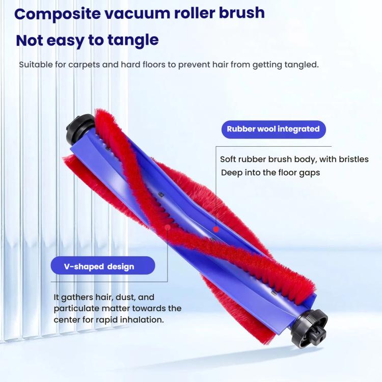 For Dyson Spot+Scrub AI Robot Vacuum Cleaner Replacement Parts 1pair Side Brush