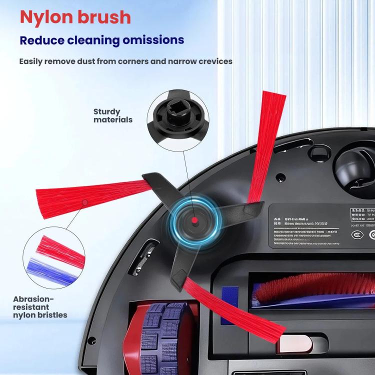 For Dyson Spot+Scrub AI Robot Vacuum Cleaner Replacement Parts 1pair Side Brush