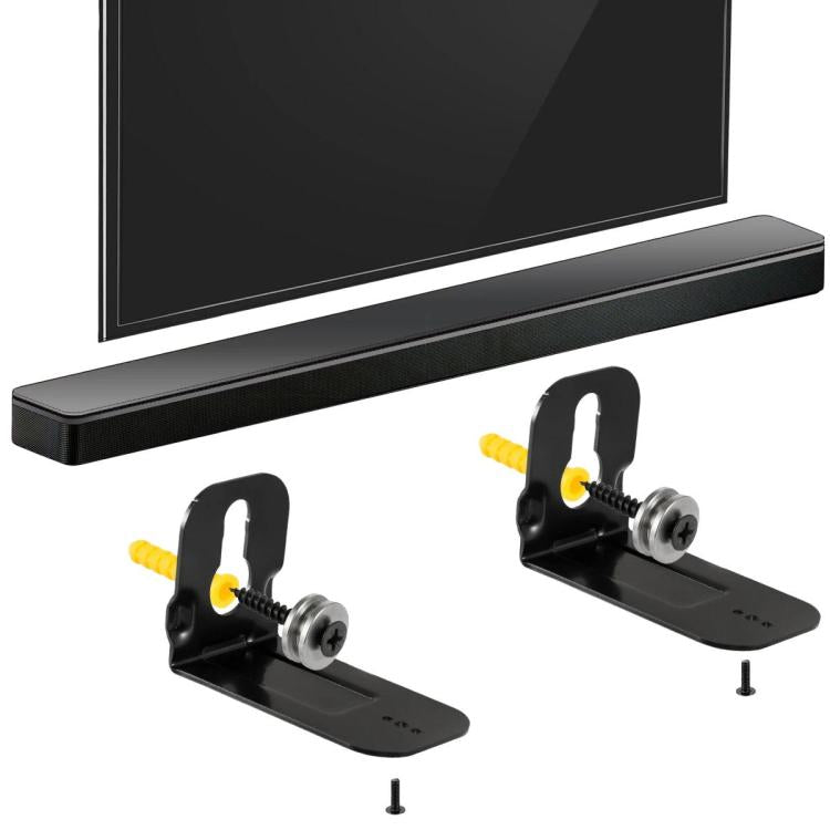 JJ-4020-B-0 2pcs For Samsung HW-N950 / HW-S40T / HW-S41T Metal Speaker Stand