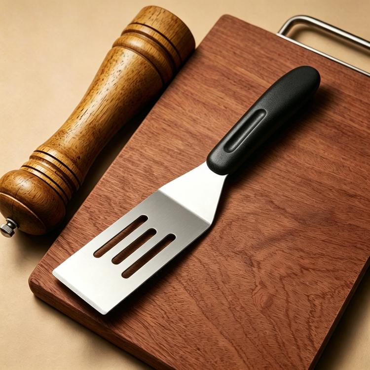 LsCook Stainless Steel Spatula Cake and Pizza Spatula, Spec: Hollow Square