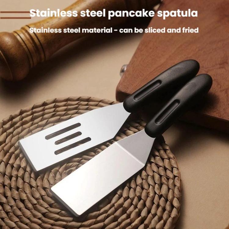 LsCook Stainless Steel Spatula Cake and Pizza Spatula, Spec: Solid Square