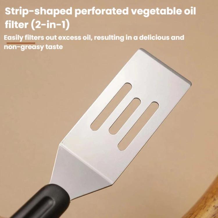 LsCook Stainless Steel Spatula Cake and Pizza Spatula, Spec: Solid Square