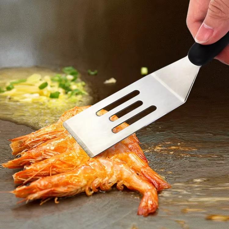 LsCook Stainless Steel Spatula Cake and Pizza Spatula, Spec: Hollow Square