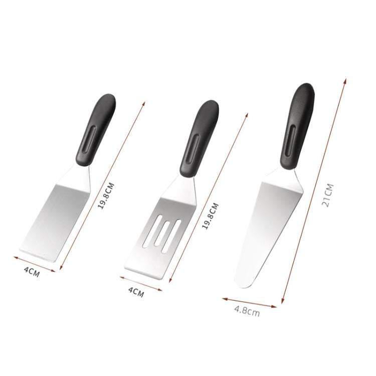 LsCook Stainless Steel Spatula Cake and Pizza Spatula, Spec: Solid Square