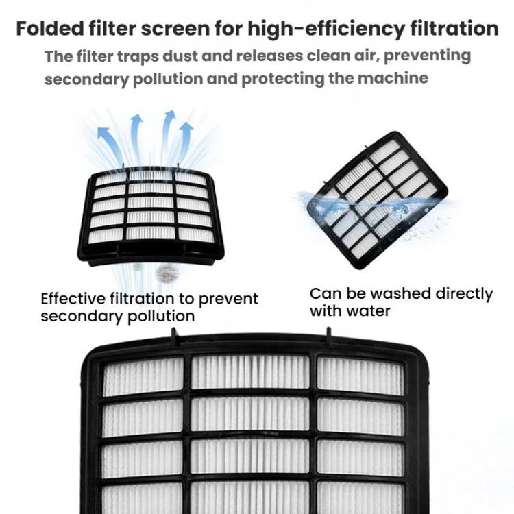 Filter Mesh Vacuum Cleaner Accessories, For Shark NV350 / NV351 / NV352 / NV355 / NV357 / NV358 / NV360 / NV370 / UV440 / UV540 / XFF350
