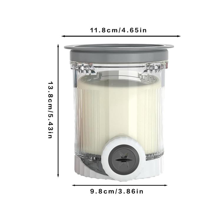 For Ninja NC700 / NC701 Ice Cream Maker 4pcs /Pack Replacement Ice Cream Cups Storage Tanks B Type