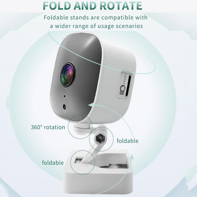 K7 HD Night Vision Smartphone Remote Wireless WiFi Surveillance Camera, Spec: Standard 3MP With 64G Memory