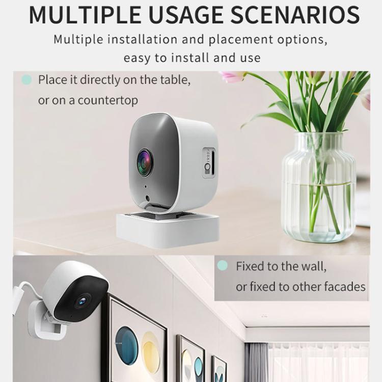 K7 HD Night Vision Smartphone Remote Wireless WiFi Surveillance Camera, Spec: Standard 3MP With 32G Memory