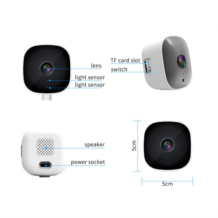 K7 HD Night Vision Smartphone Remote Wireless WiFi Surveillance Camera, Spec: Standard 3MP With 64G Memory
