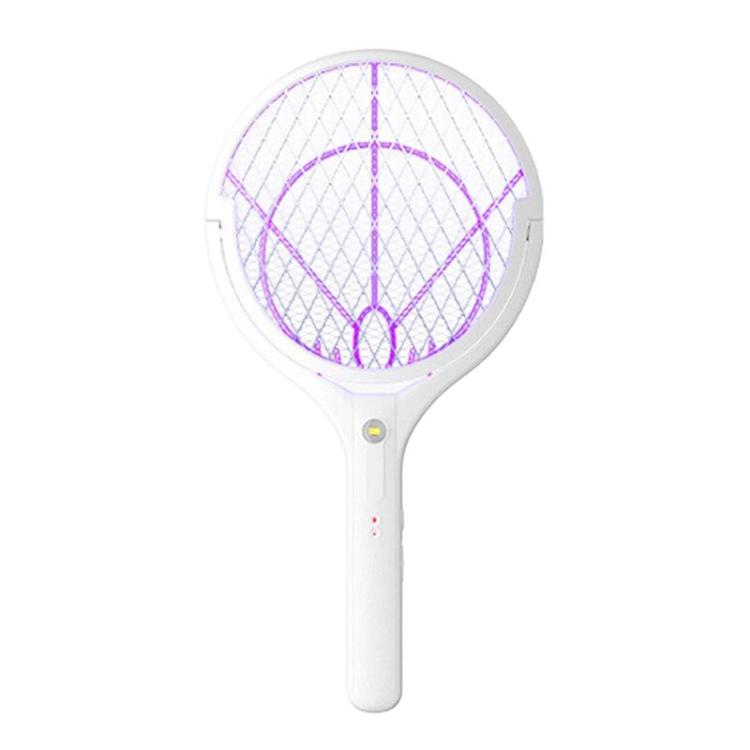 XH-57 Retractable & Rotatable Electric Mosquito Racket Household Mosquito Zapper With Light & Auto Lure Function