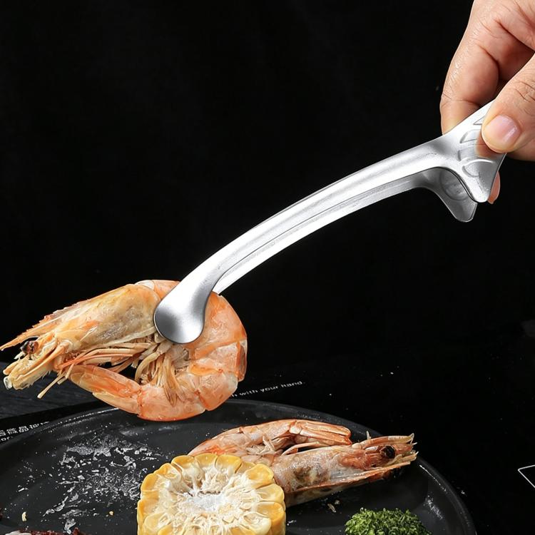 LsCook 10 inch Round Head 304 Stainless Steel Buffet Food Tongs Multi-Functional Steak BBQ Clips