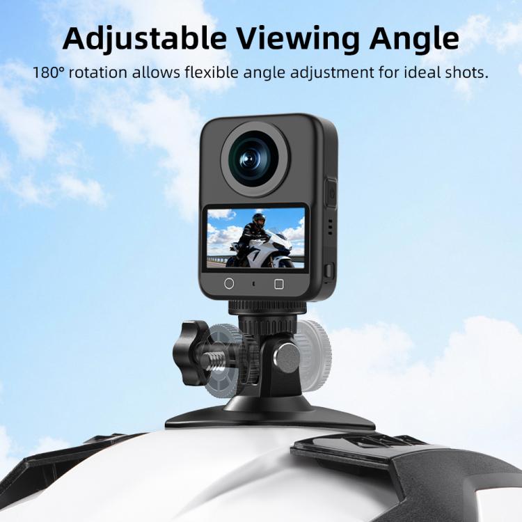 For DJI Osmo Pocekt 3 / Action 6 / GoPro Flymile Helmet Mount, Style: Square