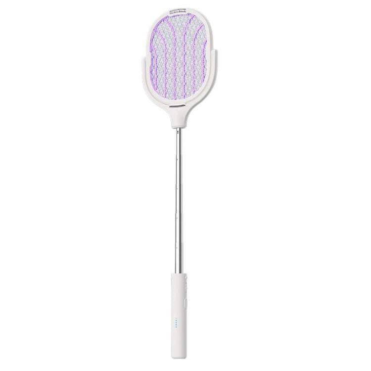 XH-63 Extendable & Rotatable Electric Mosquito Racket With Rechargeable Base Automatic Mosquito-Attracting & Lighting Zapper
