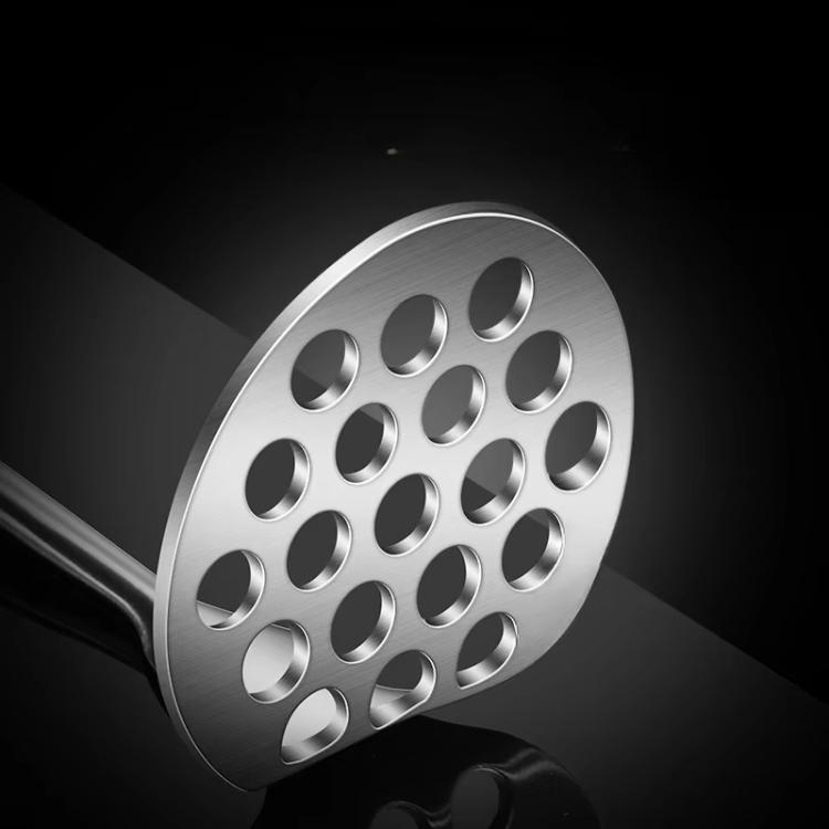 LsCook 304 Stainless Steel Potato Masher Baby Food Masher - Stainless Steel Color
