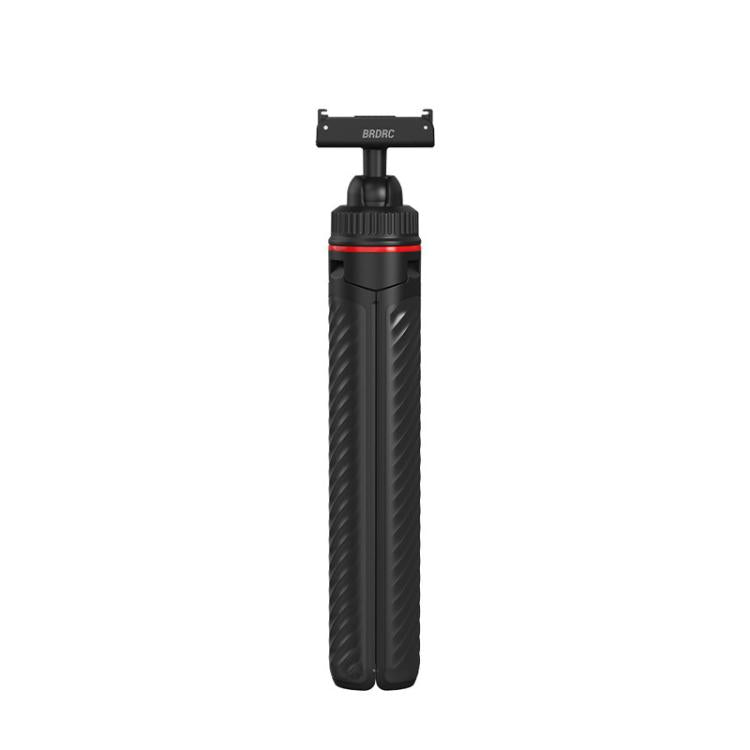 For DJI Osmo Action 5 Pro / Osmo 360 BRDRC Extended Selfie Stick Quick-Release Tripod - Black