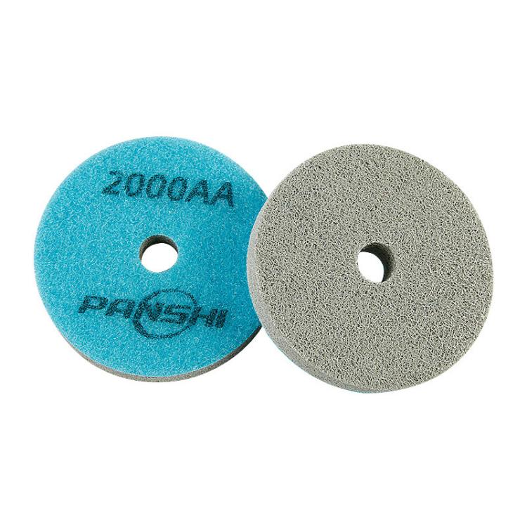 PANSHI Sponge Fiber Marble Wet Polishing Pad Thickened Stone Grinding Pad, Spec: 3 inch 80mm 2000AA