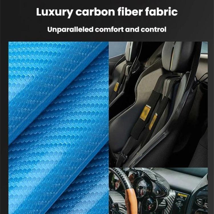 Honeycomb Car Steering Wheel Cover No-Sew Universal Steering Wheel Protector, Style: D Type Black