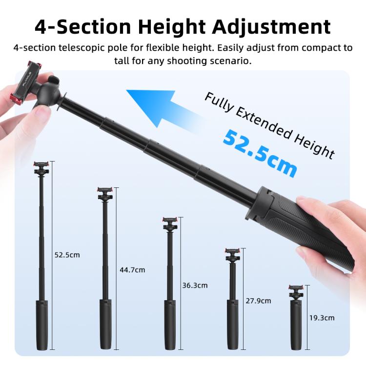 For DJI Flymile Rotary Quick-Release Tripod Extension Selfie Stick