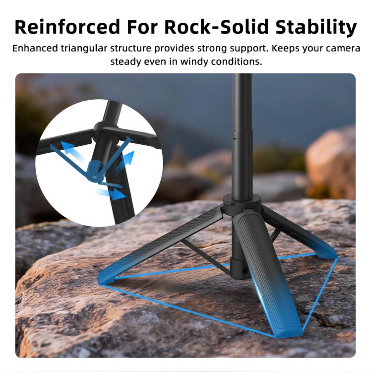 For DJI Flymile Rotary Quick-Release Tripod Extension Selfie Stick