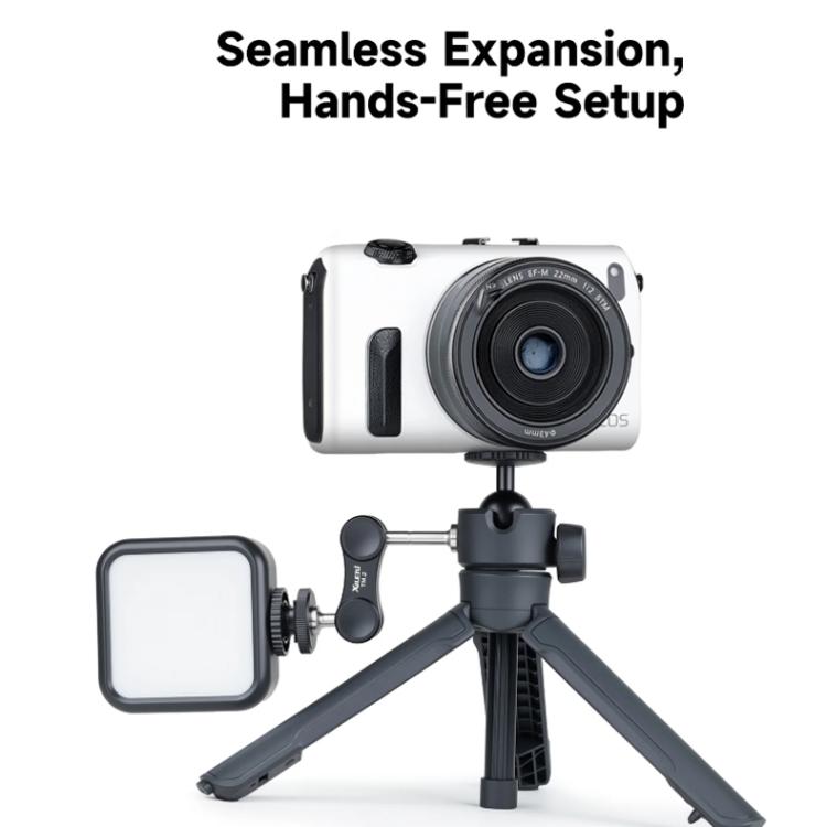 XILETU XS-21 Touch Ground Auto-Open Tripod Selfie Stick Extendable Pole With Universal Metal Ball Head 200-402mm - Black