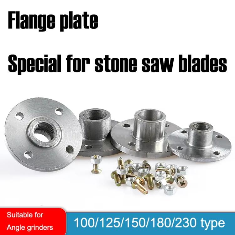 Angle Grinder Cutting Disc Positioning Plate Flange Plate Fixing Screw Clamp, Spec: M14 25.4mm Hole