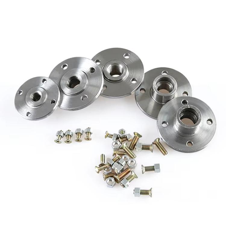 Angle Grinder Cutting Disc Positioning Plate Flange Plate Fixing Screw Clamp, Spec: M10 20mm Hole