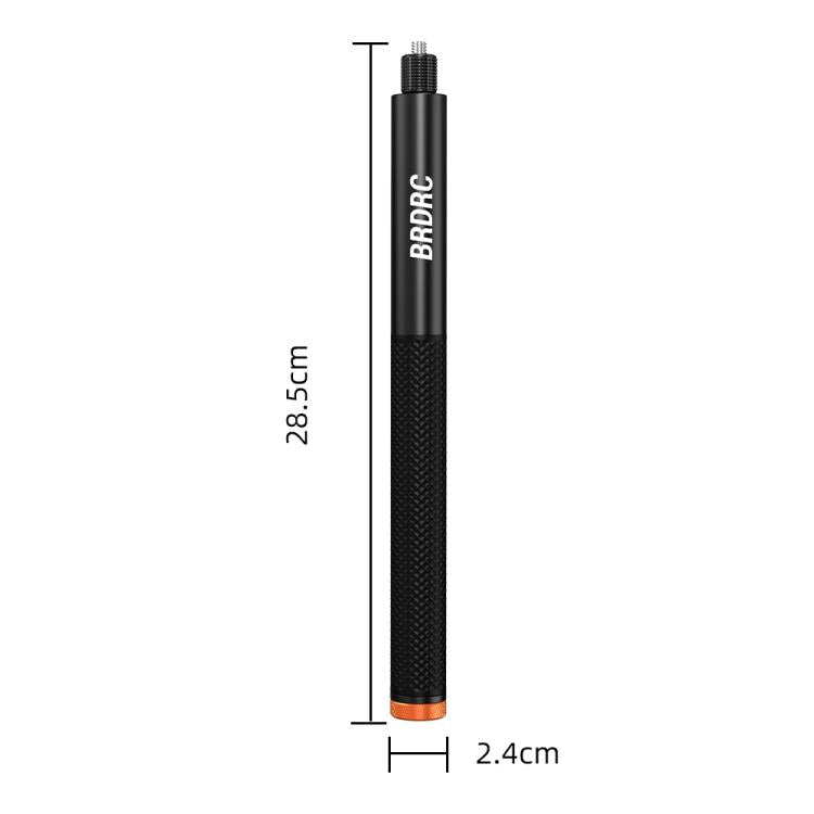 For DJI Osmo Pocket 3 / Action 6 / Insta360 X5 BRDRC Telescopic Extension Pole Selfie Stick - 1.6m