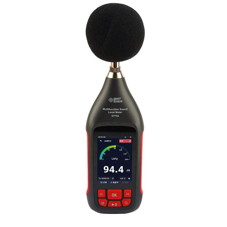 SMART SENSOR High-Precision Integrating Statistical Decibels Detector - ST754  English