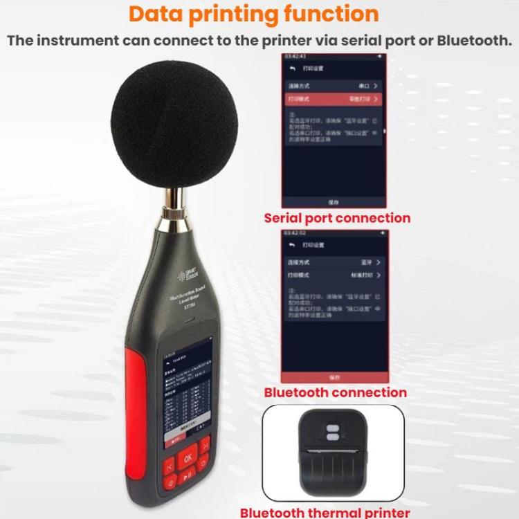 SMART SENSOR High-Precision Integrating Statistical Decibels Detector - ST754  English
