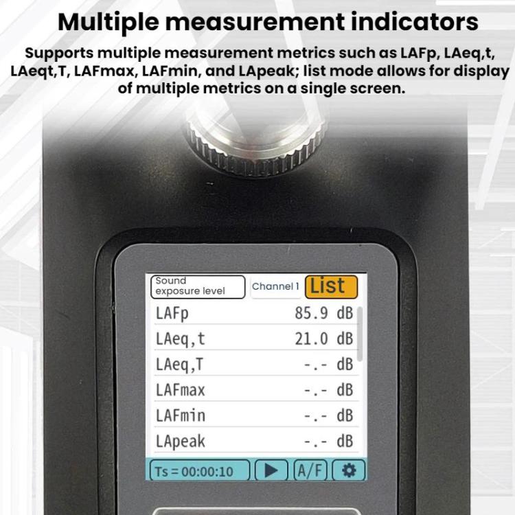 SMART SENSOR Level 2 Precision Integral Statistical Noise Tester - ST864 English