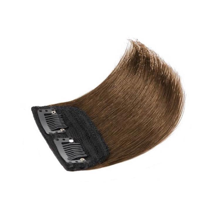 Seamless Hair Topper for Volume Invisible Mini Hair Extension Clip in Hairpieces for Women 20cm Light Brown