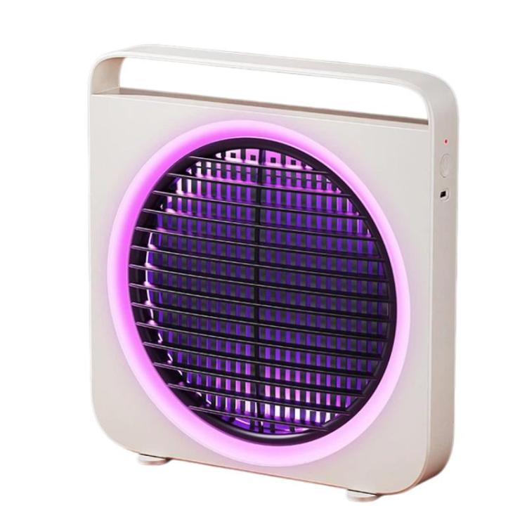 M1 Home Use Quiet Electric Mosquito Killer Outdoor Mosquito Attractor, Catcher, Repeller, Spec: Rechargeable White