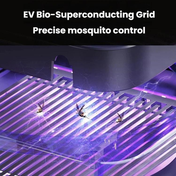 M1 Home Use Quiet Electric Mosquito Killer Outdoor Mosquito Attractor, Catcher, Repeller, Spec: Rechargeable White