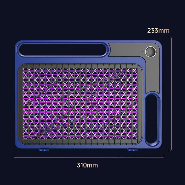 BD888 Home Use Silent Electric Mosquito Killer Ultraviolet Mosquito Trap, Mosquito Killer, Repellent, Spec: Rechargeable Blue