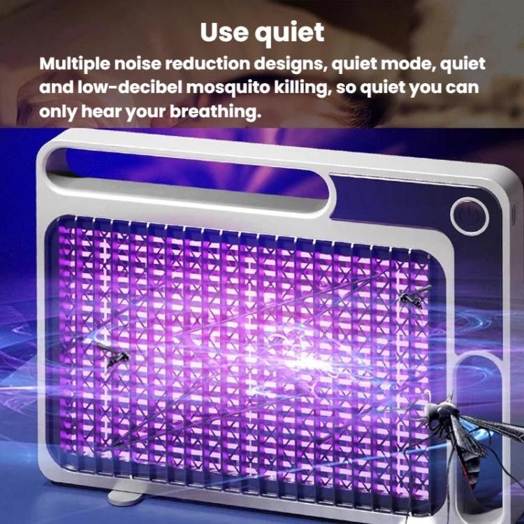 BD888 Home Use Silent Electric Mosquito Killer Ultraviolet Mosquito Trap, Mosquito Killer, Repellent, Spec: Plug-in Blue
