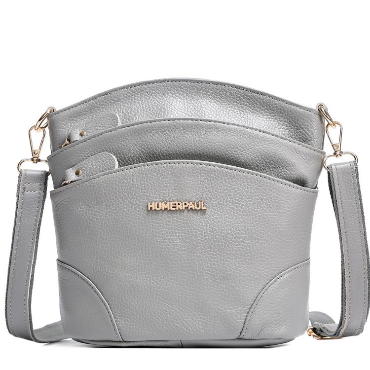 HUMERPAUL WB201 Women Leather Shoulder Bag Large Capacity Crossbody Bag