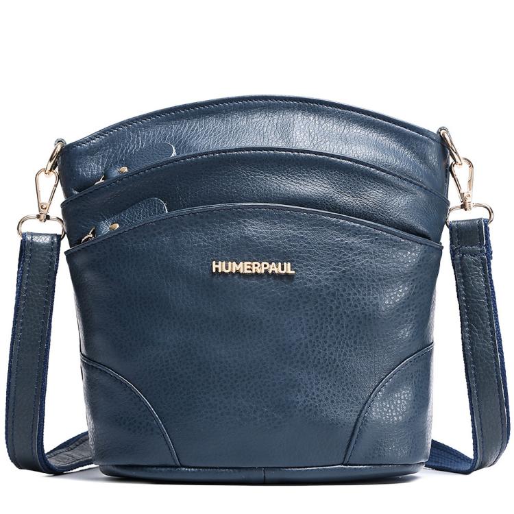 HUMERPAUL WB201 Women Leather Shoulder Bag Large Capacity Crossbody Bag