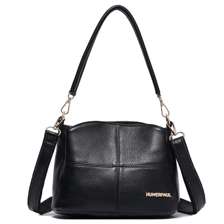 HUMERPAUL WB202 Women Leather Shoulder Bag Large Capacity Crossbody Bag