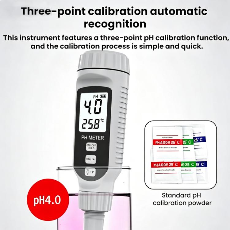 SMART SENSOR Aquarium Digital Display Pen Type Water PH Tester - PH808S English
