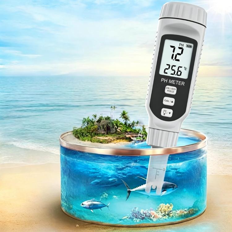SMART SENSOR Aquarium Digital Display Pen Type Water PH Tester - PH808S English