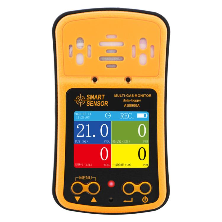 SMART SENSOR 4 In 1 Explosion-Proof Space Gas Detector - AS8900A English